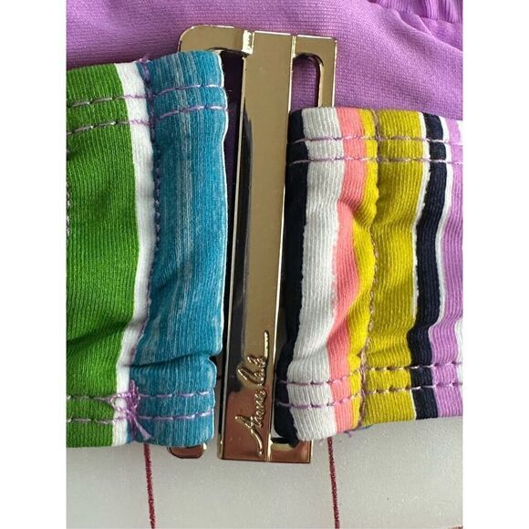 Anne Cole NWT multicolored swimsuit top size XS - Picture 6 of 7